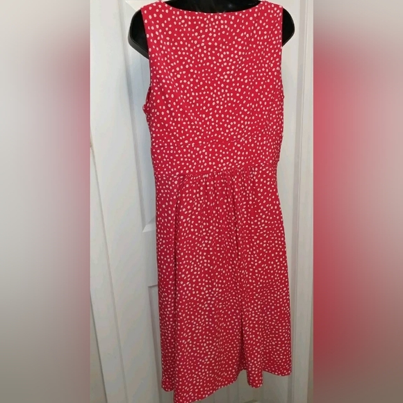 Chaps sleeveless polka-dot dress - Picture 6 of 9